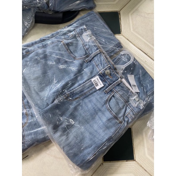 Quần jean Old N@vy xuất dư full chip tag