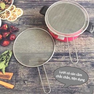 đậy chảo chống dầu mỡ bắn size 33cm