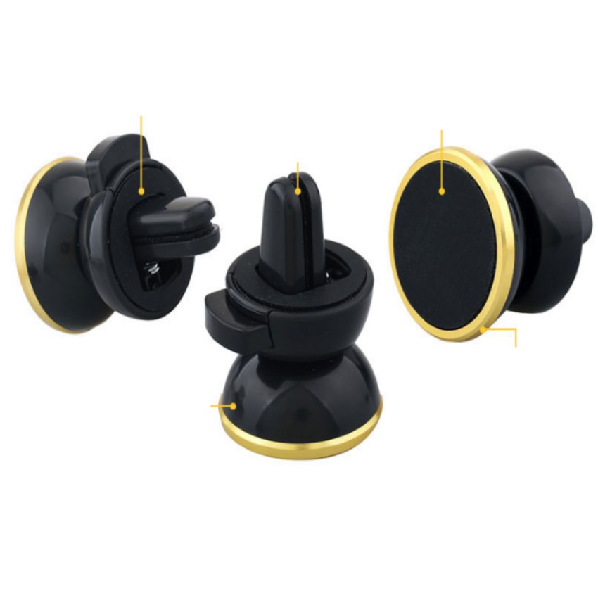 Giá Đỡ Điện Thoại Hít Nam Châm Trên ô tô 360 độ cửa gió 206232 [SKM] | BigBuy360 - bigbuy360.vn