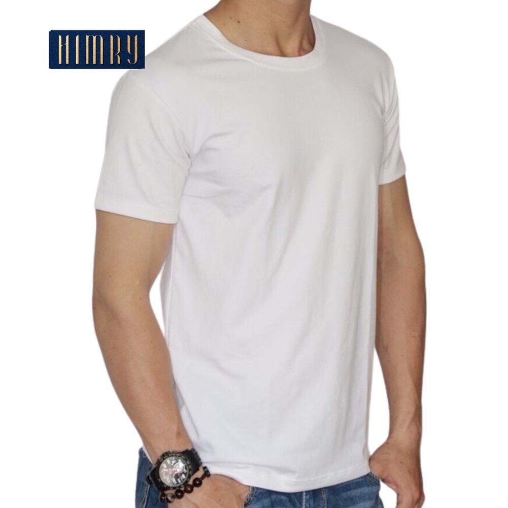 Áo thun nam cổ tròn trơn trắng,áo phông nam đẹp form rộng cotton hàn quốc giá rẻ. !