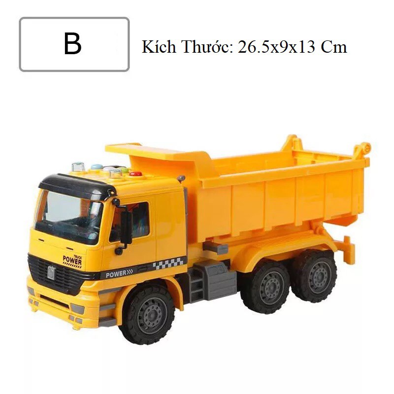 Xe Công Trình Cao Cấp Có Đèn