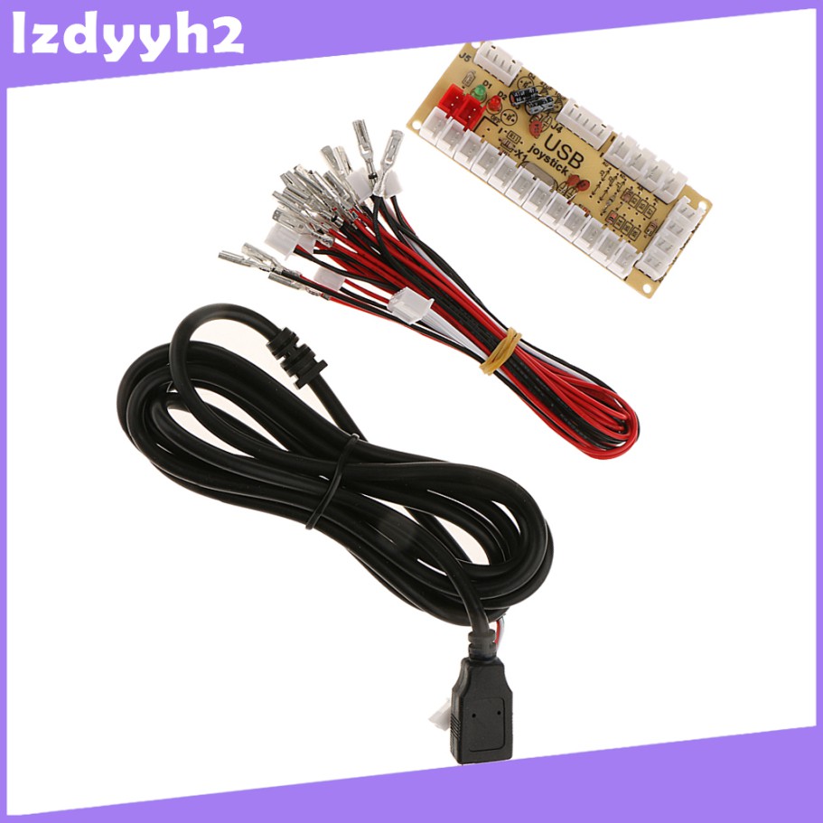 Tay Cầm Chơi Game Zero Delay Arcade Kết Nối Usb Cho Pc,Raspberry Pi 1 / 2 / 3