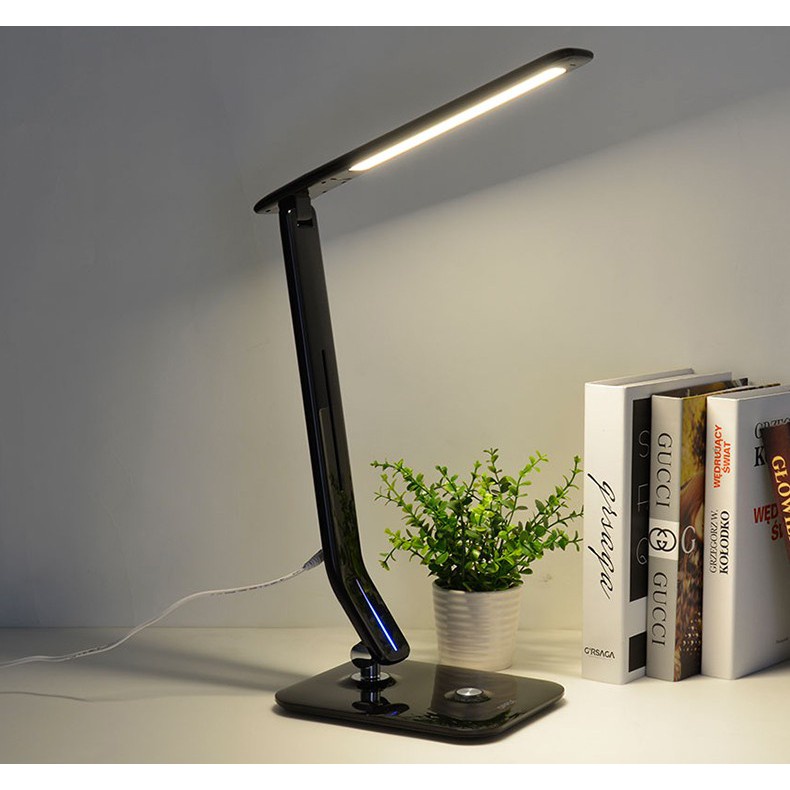 Đèn LED Bàn OPPLE Toranto Điều Chỉnh Độ Sáng 4000K 7W - Đen - Chính Hãng