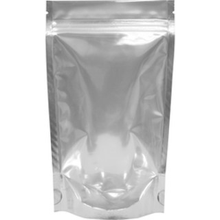 [VPP] TÚI ZIP 1 MẶT BẠC 1 MẶT TRONG - TÚI ZIPPER ĐÁY ĐỨNG