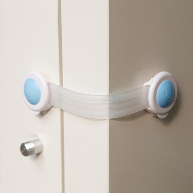 Khóa gài tủ lạnh tủ đồ đa năng Khóa trẻ em bảo vệ tủ lạnh PT10
