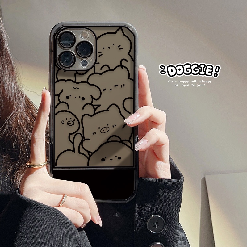 Ốp Điện Thoại Silicon Mềm Chống Rơi Hình Thú Hoạt Hình Dễ Thương Cho Iphone 11 12 13 Pro MAX X XS XR MAX 7 8 Plus 6S SE 2020