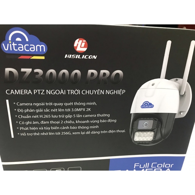 camera vitacam dz3000 3mpx dz 3000 tặng thẻ nhớ