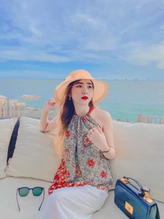 Set Yếm Thổ Cẩm đi biển