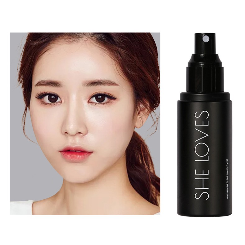 Xịt giữ nền Sheloves Niacinamide Clear Makeup Mist 100ml | BigBuy360 - bigbuy360.vn
