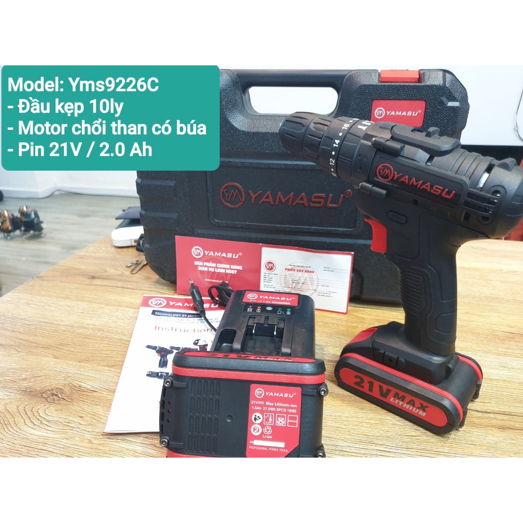 Máy Khoan Vít Pin 12V YMS- 9226C
