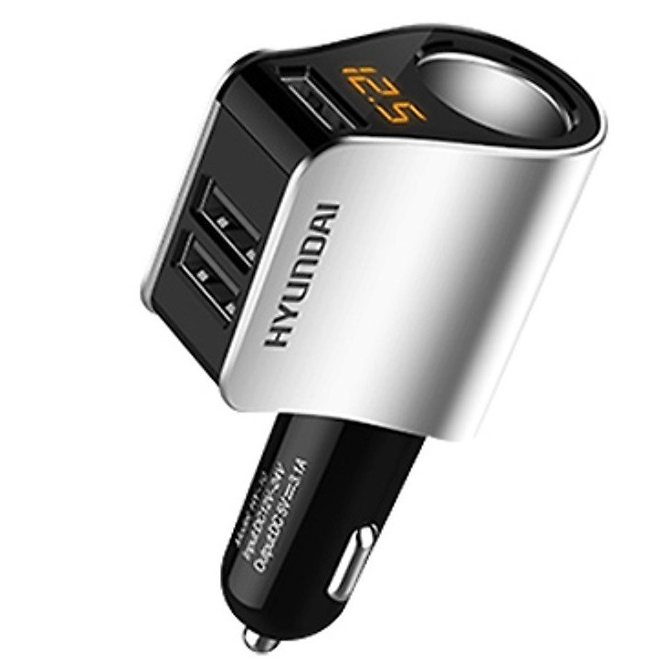 Tẩu sạc xe hơi Hyundai HY-10 - Nhiều Màu