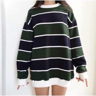 Áo kẻ xanh đen nhí trắng