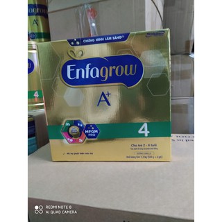 Hsd t2/2022-sữa bột enfagrow a+ 4 hộp giấy 2.2kg
