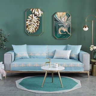 Bọc sofa vải lanh mùa hè 706 size 70*70cm