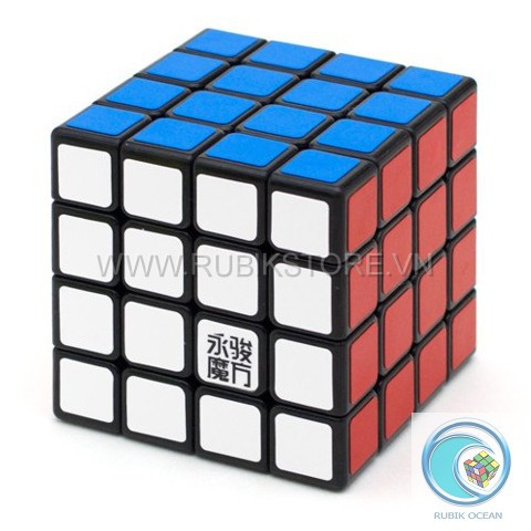 Đồ chơi Rubik - Mofangjiaoshi Meilong 4x4x4 Black - Rubik 4x4x4