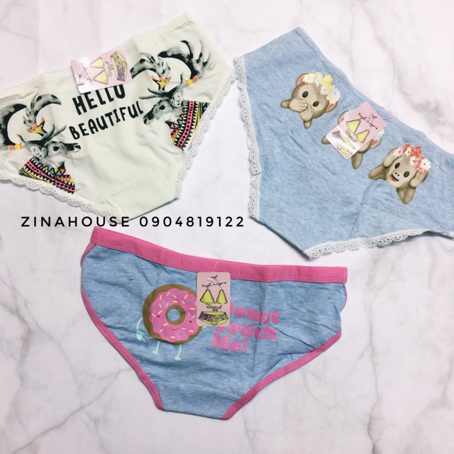 Quần lót cotton Doumo xuất Hàn