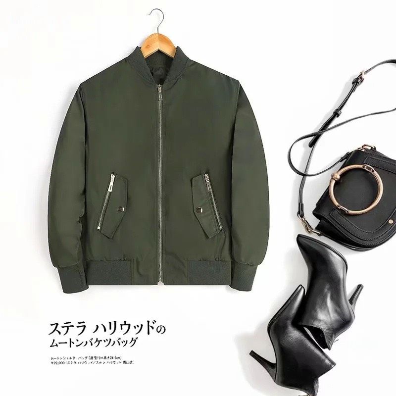 ÁO GIÓ 2 LỚP BOMBER KÈM ẢNH THẬT