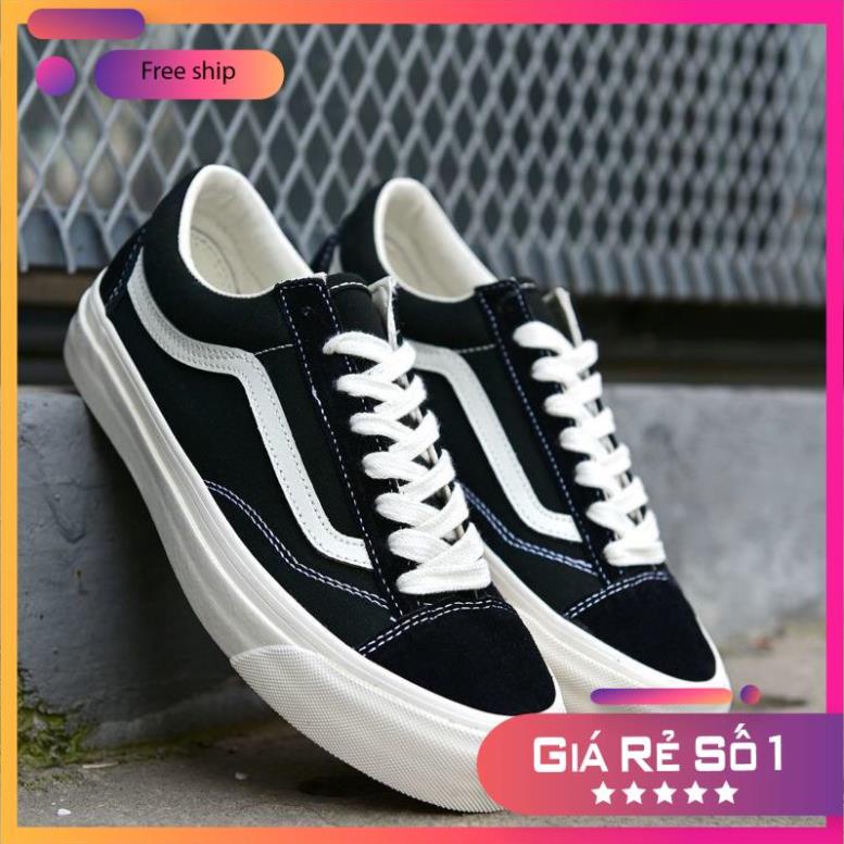 Giày thể thao Vans đen vault Hot trend nam nữ, Giày Van đen old dùng đi học,tập gym,chạy bộ