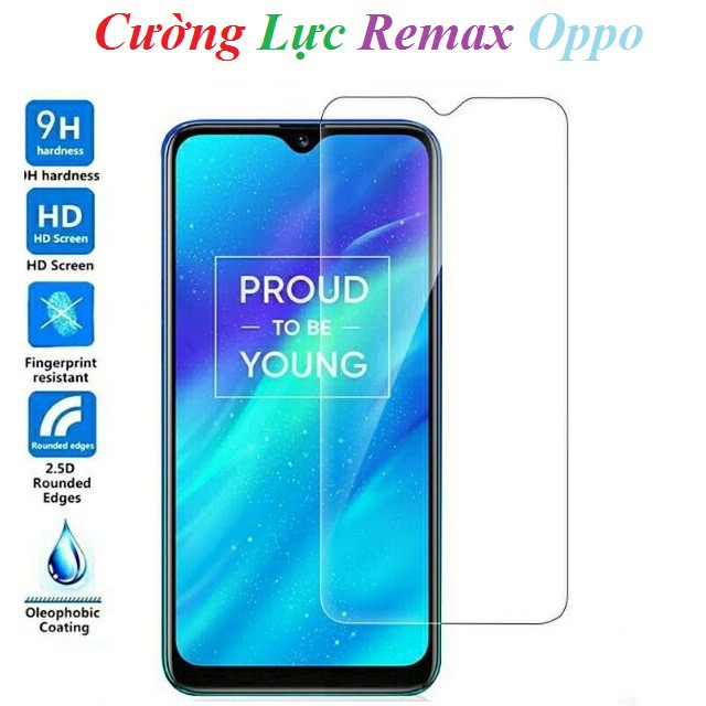 Kính Cường Lực Oppo Reno, Reno2, Reno2 F Reno2 Z, Reno 10x Zoom, Reno ACE, Reno3 Reno3 Pro Reno4 - Trong Suốt Hãng Remax