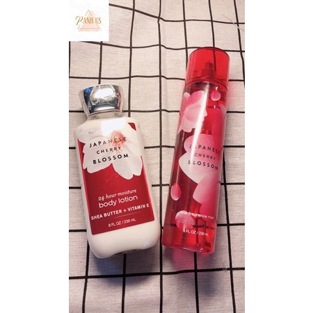𝗝𝗔𝗣𝗔𝗡𝗘𝗦𝗘 𝗖𝗛𝗘𝗥𝗥𝗬 𝗕𝗟𝗢𝗦𝗦𝗢𝗠 xịt thơm body hương nước hoa BATH AND BODY WORKS 236ml ( Hàng chính hãng nhập Mỹ )