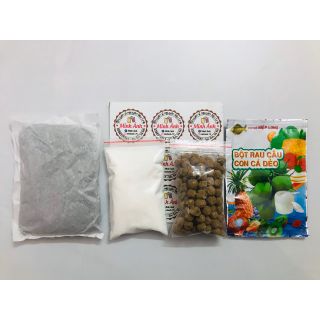 set hồng trà, lục trà nhài sữa thơm ngon (4-5 lít tặng trân châu)