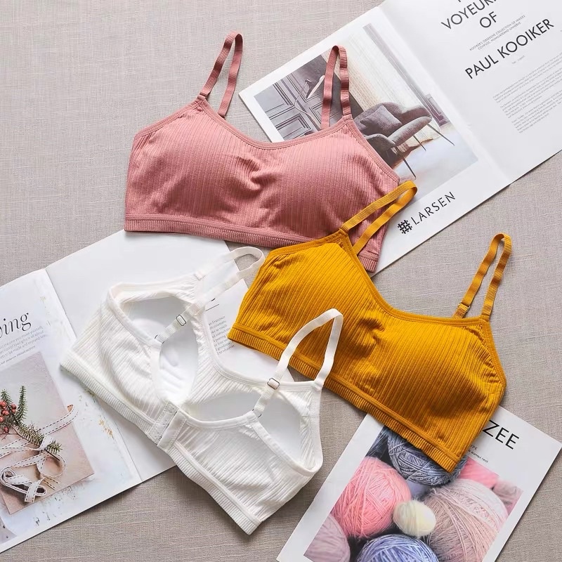 Áo Bra Nữ Gân Tăm Nâng Ngực Thiết Kế Có Cài Sau 1363