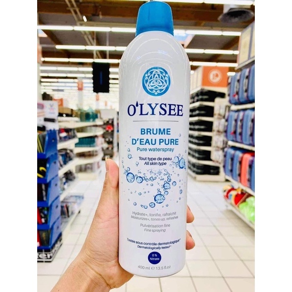 Olysee xịt khoáng chai 400ml