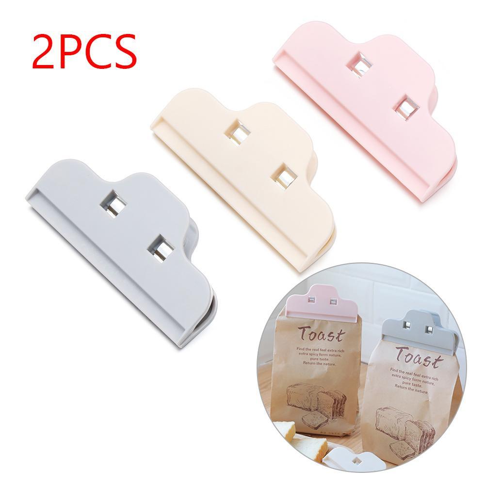Set 2 Kẹp Niêm Phong Vải Thêu Tranh Chữ Thập Tiện Dụng