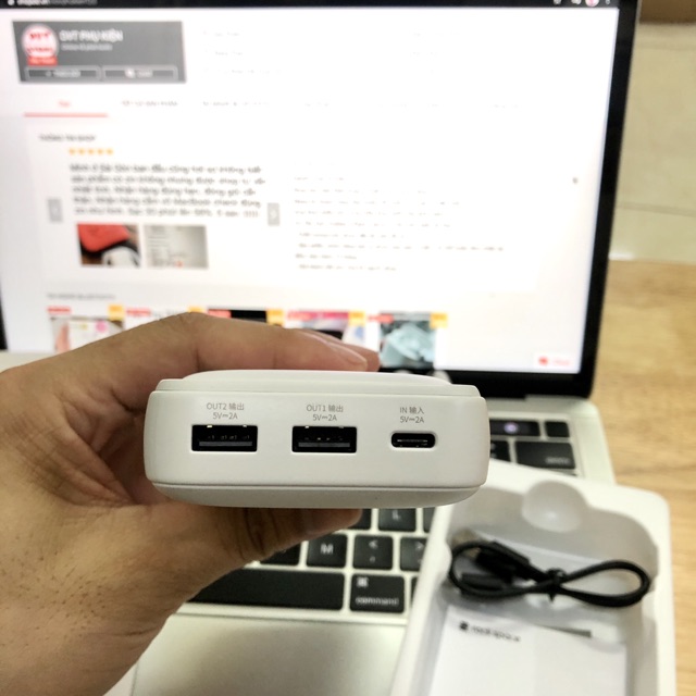 [CHÍNH HÃNG ] SẠC DỰ PHÒNG ROCK P65 POWER BANK 20.000MAH