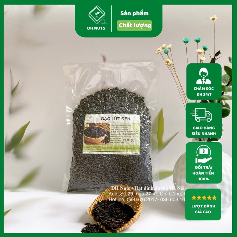 [500G] GẠO LỨT ĐEN ĐIỆN BIÊN