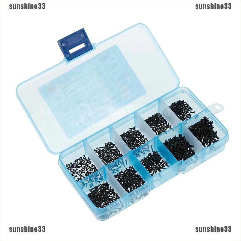 Set 1000 Vít Đầu Tròn Nhỏ M1 M1.2 M1.4 M1.7