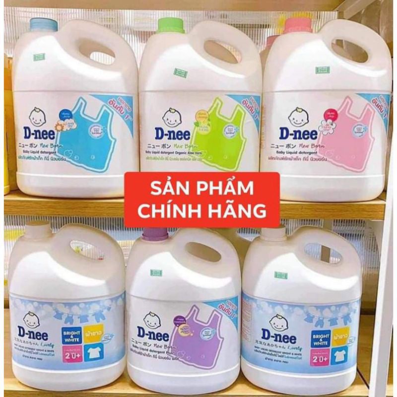 Nước giặt Dnee Thái Lan cho bé 3000ml (hàng tem Công ty Đại Thịnh)