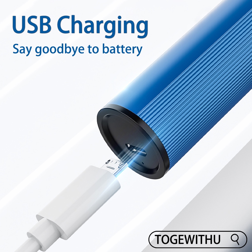 Máy tỉa lông mũi TOGEWITHU không đau sạc USB Cao cấp cho nam nữ