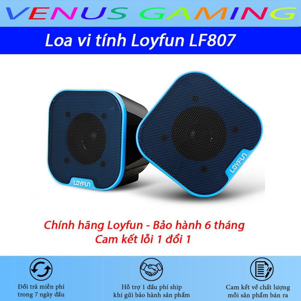 Loa vi tính Loyfun LF807 - Loa nghe nhạc cực chất - Thiết kế nhỏ gọn - Chính hãng - Bảo hành 12 tháng