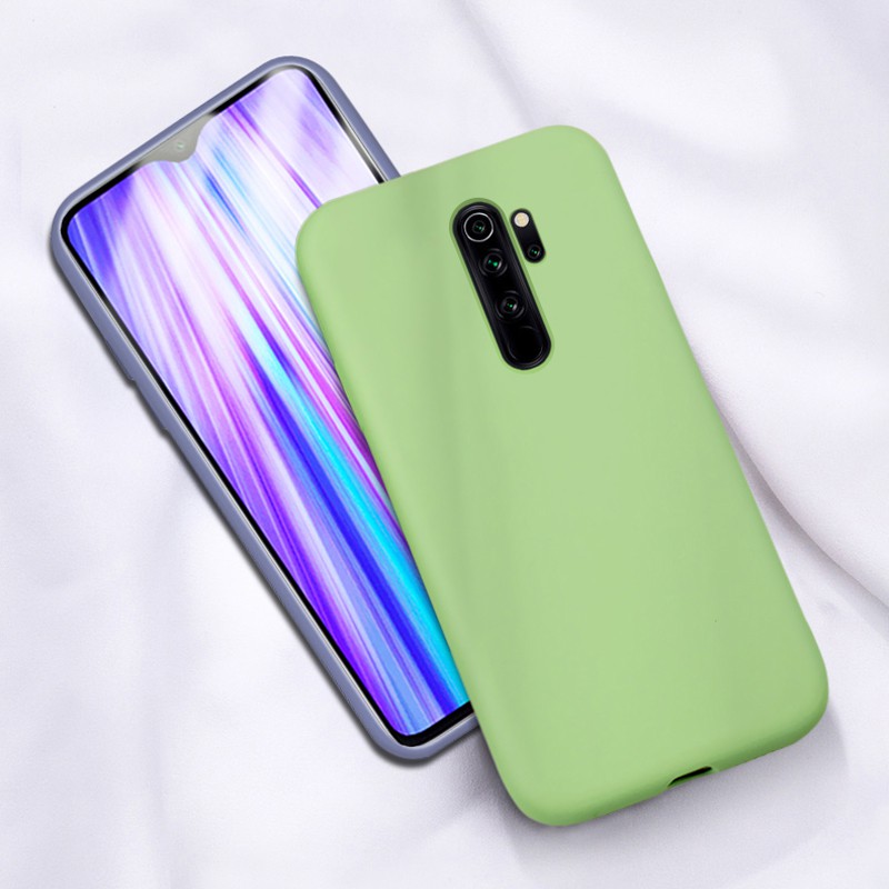 Koosuk Ốp điện thoại silicone mềm chống bẩn thời trang cho Xiaomi Redmi Note 8 8T 7 9S 9 Pro