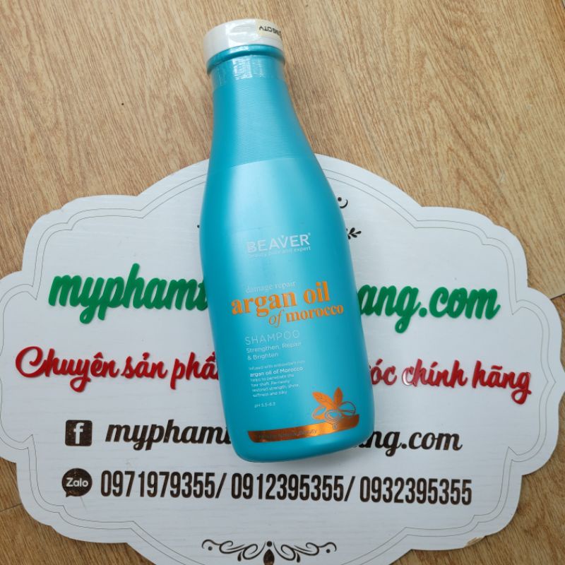 Lẻ dầu Gội hoặc dầu Xả Beaver Argan Oil Of Morocco 350ml - 730ml