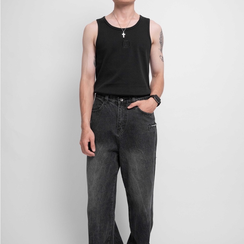 Áo ba lỗ nam 4 màu 21ST URBAN Essential Tanktop