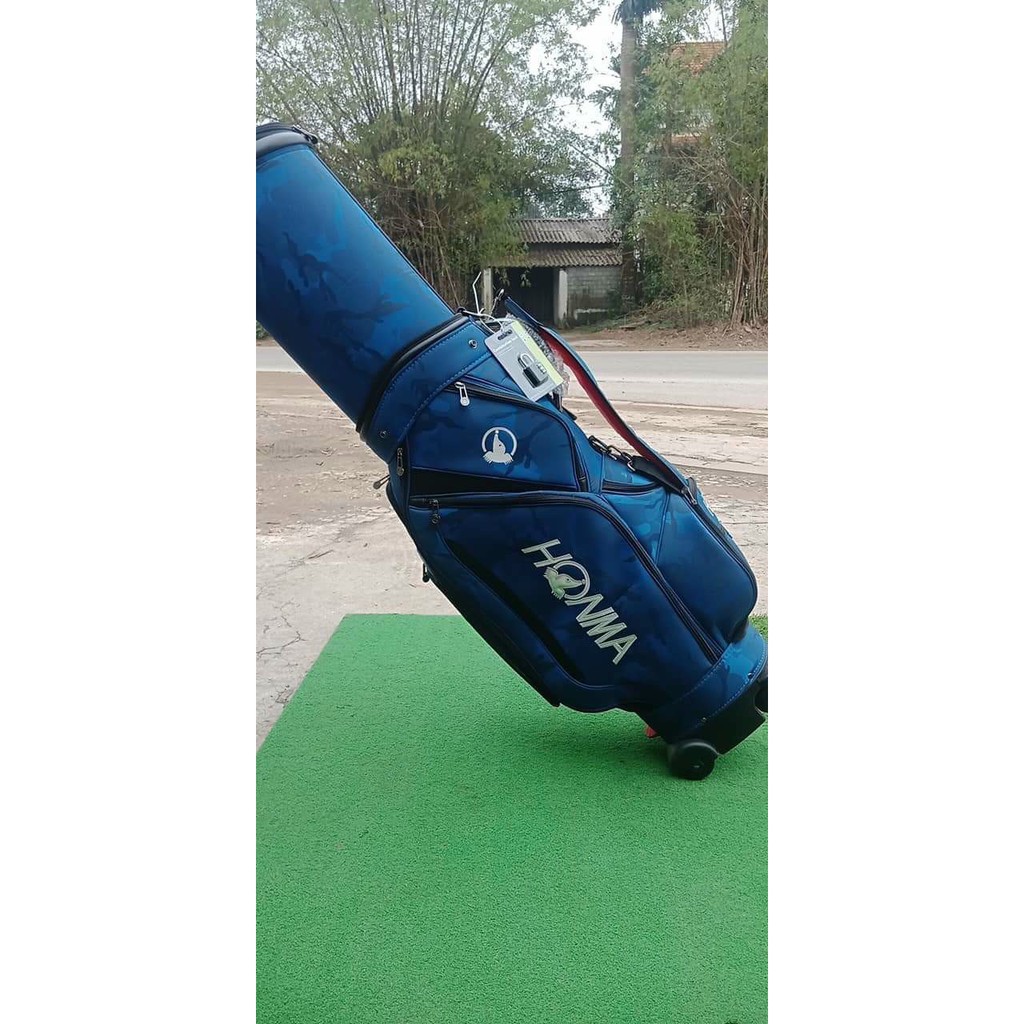 Túi gậy dù Honma, Titleist vân hoa