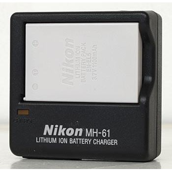 Sạc máy ảnh Nikon MH-61 (cho pin EN-EL5) - Hàng nhập khẩu