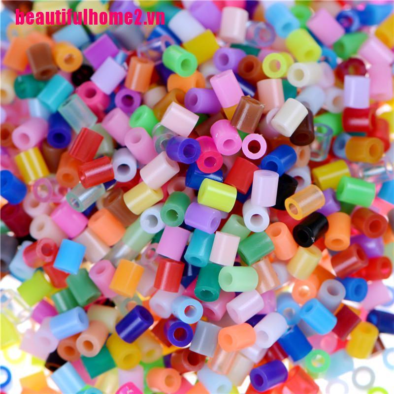 Bộ 1000 Hạt Nhựa Nhiều Màu Sắc Kích Thước 2.6mm