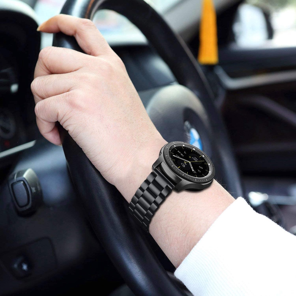 Dây Đeo Bằng Thép Không Gỉ 22 20mm Cho Đồng Hồ Thông Minh SAMSUNG Galaxy watch 3 45mm 42 46mm Active 2