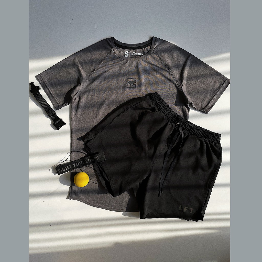 QUẦN THỂ THAO 2 LỚP LFT [ĐEN] | BigBuy360 - bigbuy360.vn