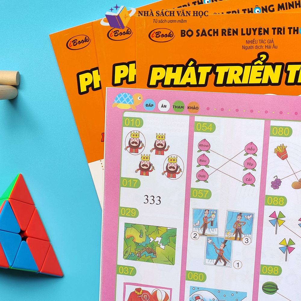 Sách - 1088 Câu Đố Phát Triển Trí Tuệ 5 - 6 Tuổi