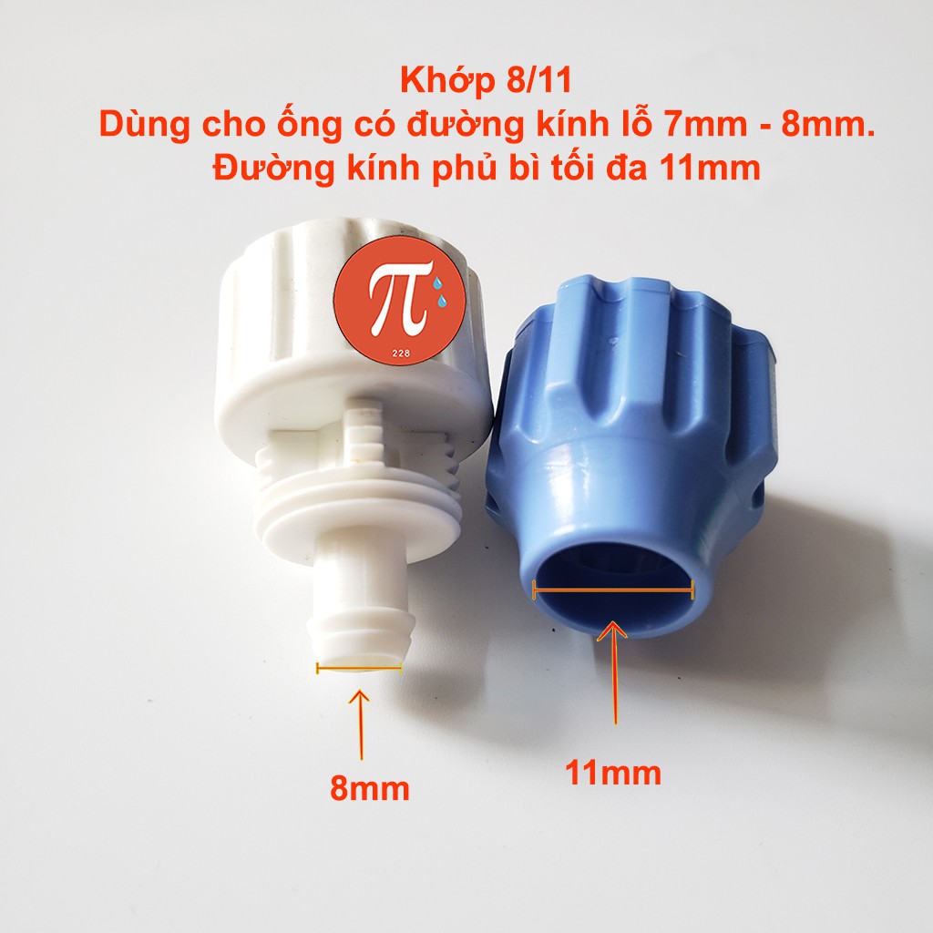 Van Khóa Đầu Chờ Nối Nhanh Ren 21, 27