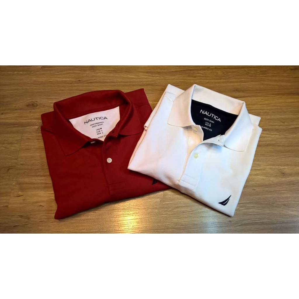👘🍁💦🍂 Áo thun Nautica logo màu trắng cao cấp🍁💦🍂