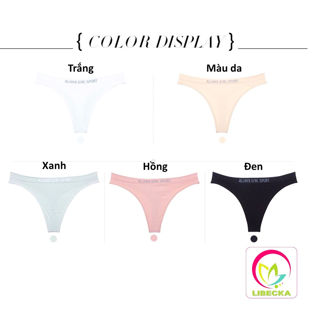 Quần lót nữ lọt khe dễ thương Cotton thể thao co giãn bốn chiều Hàn Quốc đẹp cao cấp Sexy gợi cảm quyến rũ LIBECKA QLK15 | BigBuy360 - bigbuy360.vn