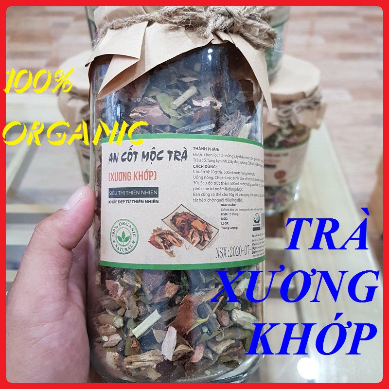 Trà Xương Khớp MỘC SẮC - An Cốt Mộc Trà [Lọ Thủy Tinh]