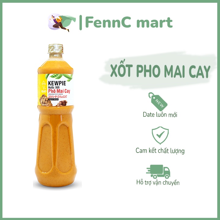 Nước Xốt Phô Mai Cay Sốt phomai cay Kewpie 210 ml FENNC