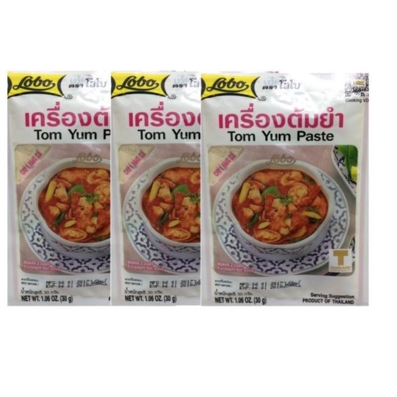 Combo 10 gói Gia vị lẩu thái Tom Yum Paste gói 30g