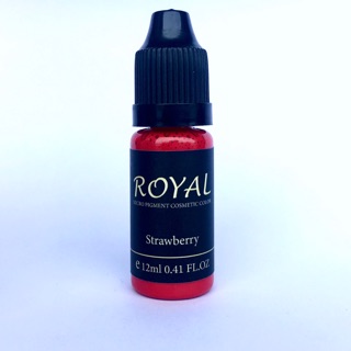 Mực phun xăm hữu cơ Royal đỏ tươi nhập khẩu Đức ( Bong Đậm ) Real Red